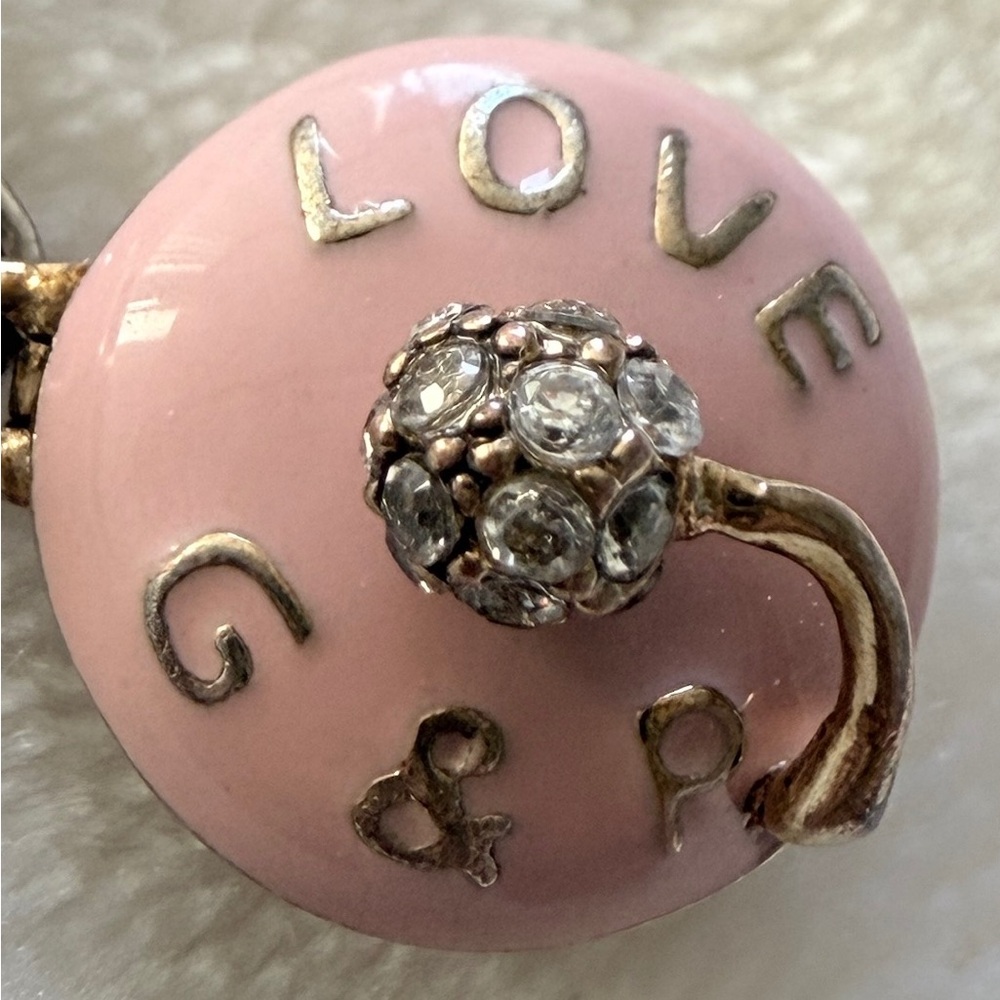 Retired Authentic Juicy Couture Pink Cupcake Bracelet Charm - Picture 6 of 9